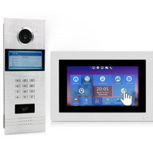 Système d&#39;interphone multi appartements capacité écran tactile Wifi porte cloche téléphone caméra SIP interphone de bâtiment